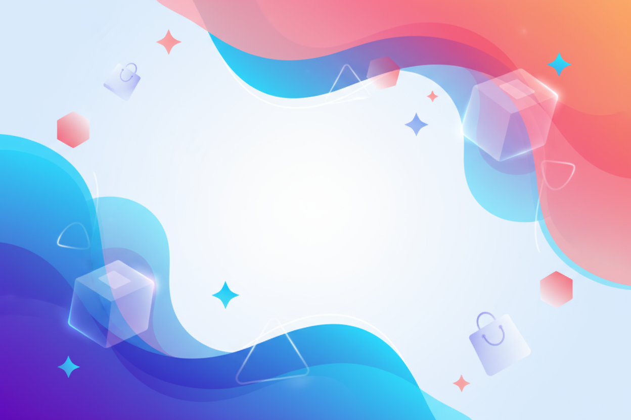 una imagen para el fondo de un mercado de shopify que sea lammativo